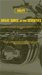 Mobile Screenshot of greatbikesoftheseventies.com